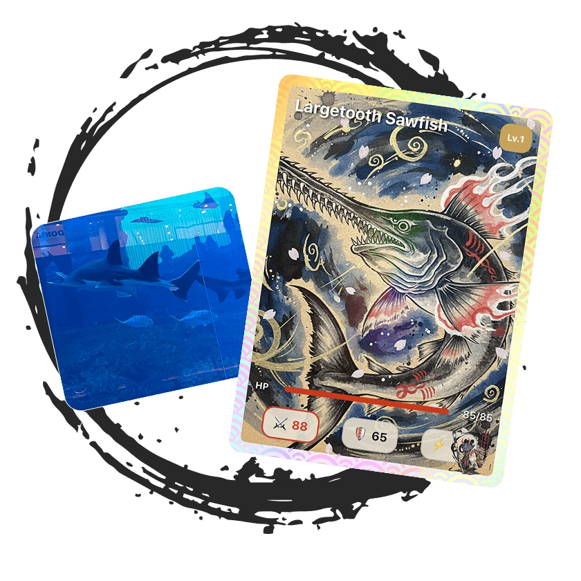 Capturing a creature and generating a card in Bokuju